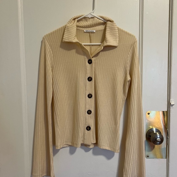 Reformation Esmeray Knit Top - Picture 3 of 5